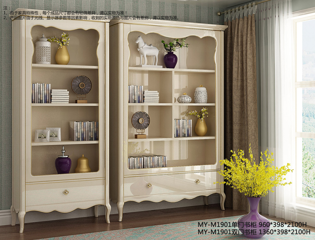 MY-M1901單門(mén)書(shū)柜雙門(mén)書(shū)柜