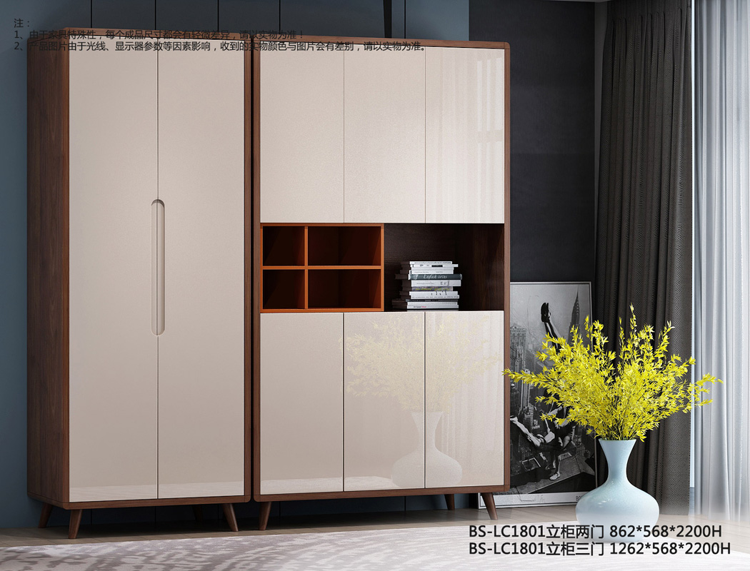 BS-LC1801立柜二門三門 BS-LC1801立柜二門三門
