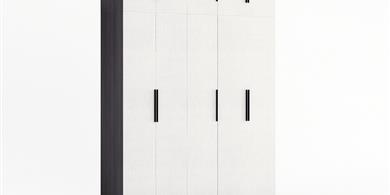 SH-S3001立柜+頂柜（五門400型)