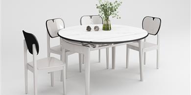 PS-LC2105餐桌椅打開